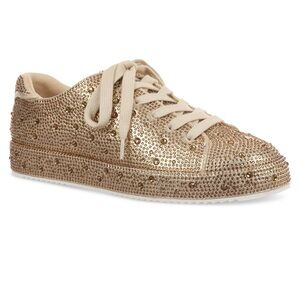 INC International Concepts Gold Studded Sneakers NWT!!!